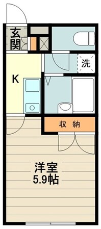 アムール清栄の物件間取画像